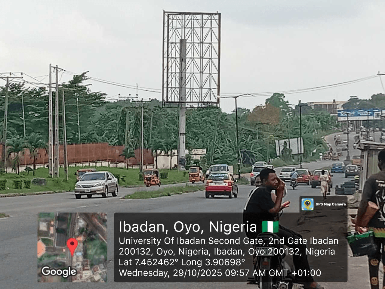 Portrait Billboard Sango/Ojo Rd. By Orogun Ftf Ui, Ibadan, Oyo State