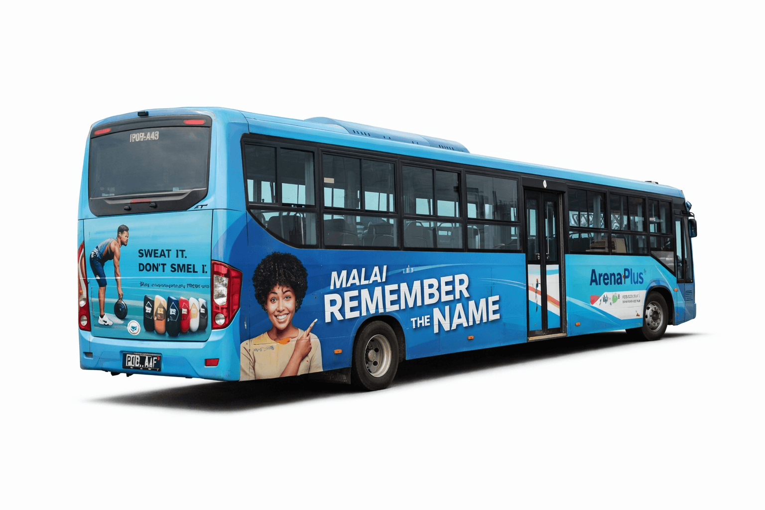 BRT Bus Branding in Lagos (MIDI BRT)