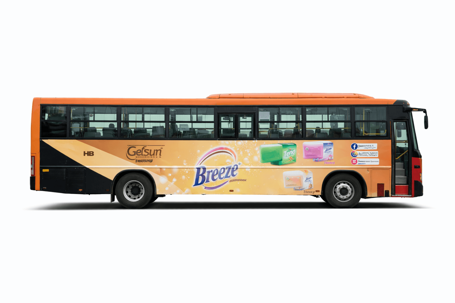 BRT Bus Branding in Ibadan, Oyo State (Omititun)