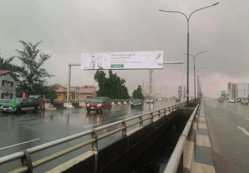 Eyecatcher Billboard on Top of Kam Salem Bridge FTF Third Mainland Bridge, Lagos