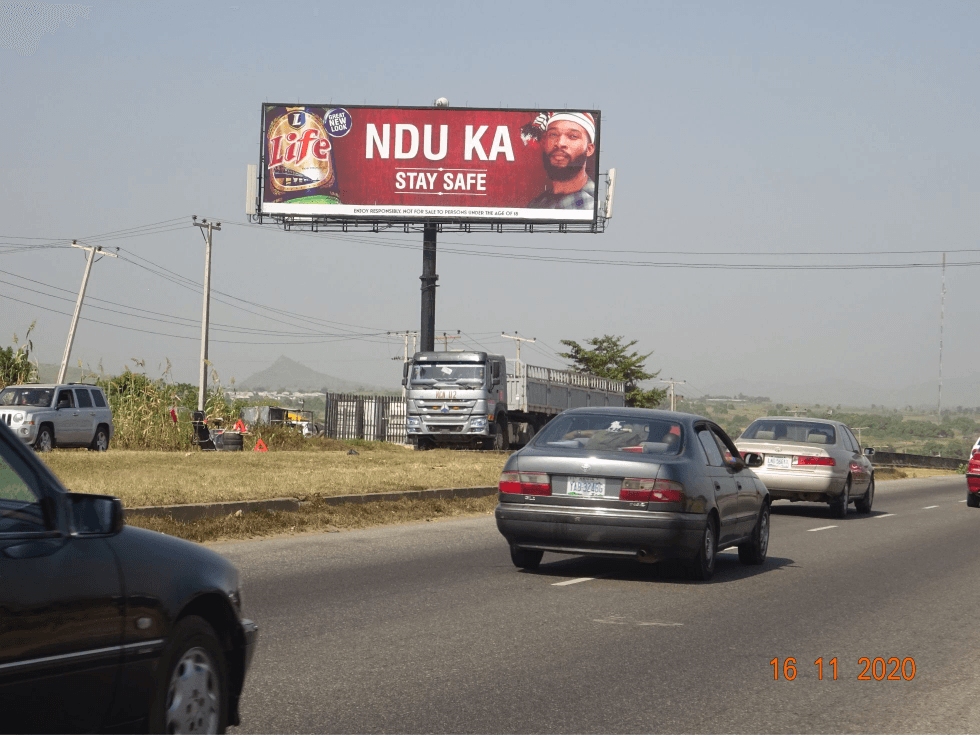 Unipole Billboard Gwagwalada - Lokoja exp way FTF Gwagwalada, Abuja