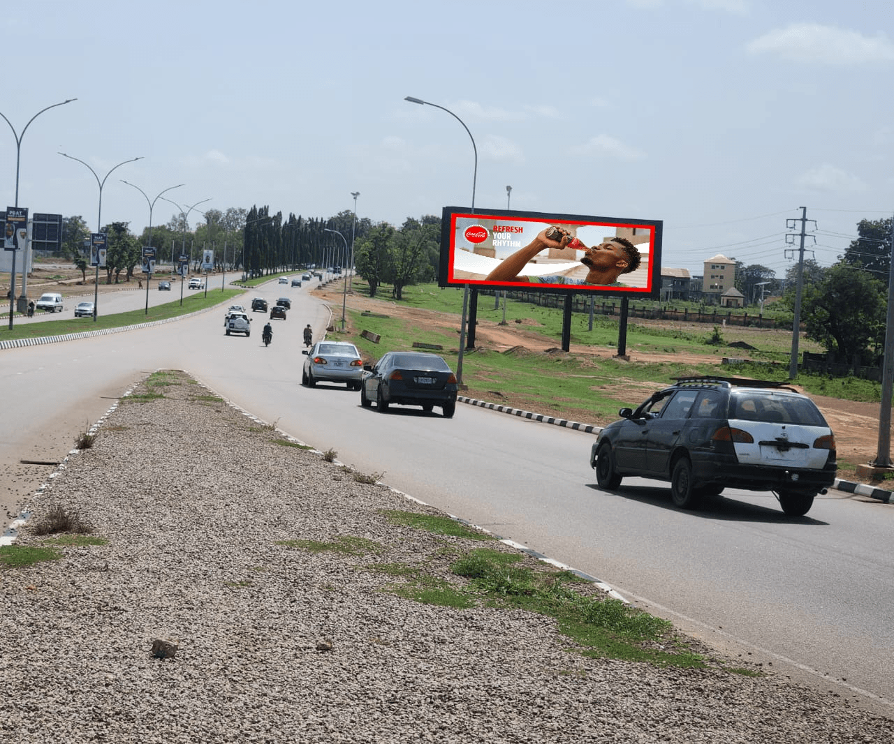 Mega Billboard Bill Clinton Drive Before Correctional, FCT, Abuja