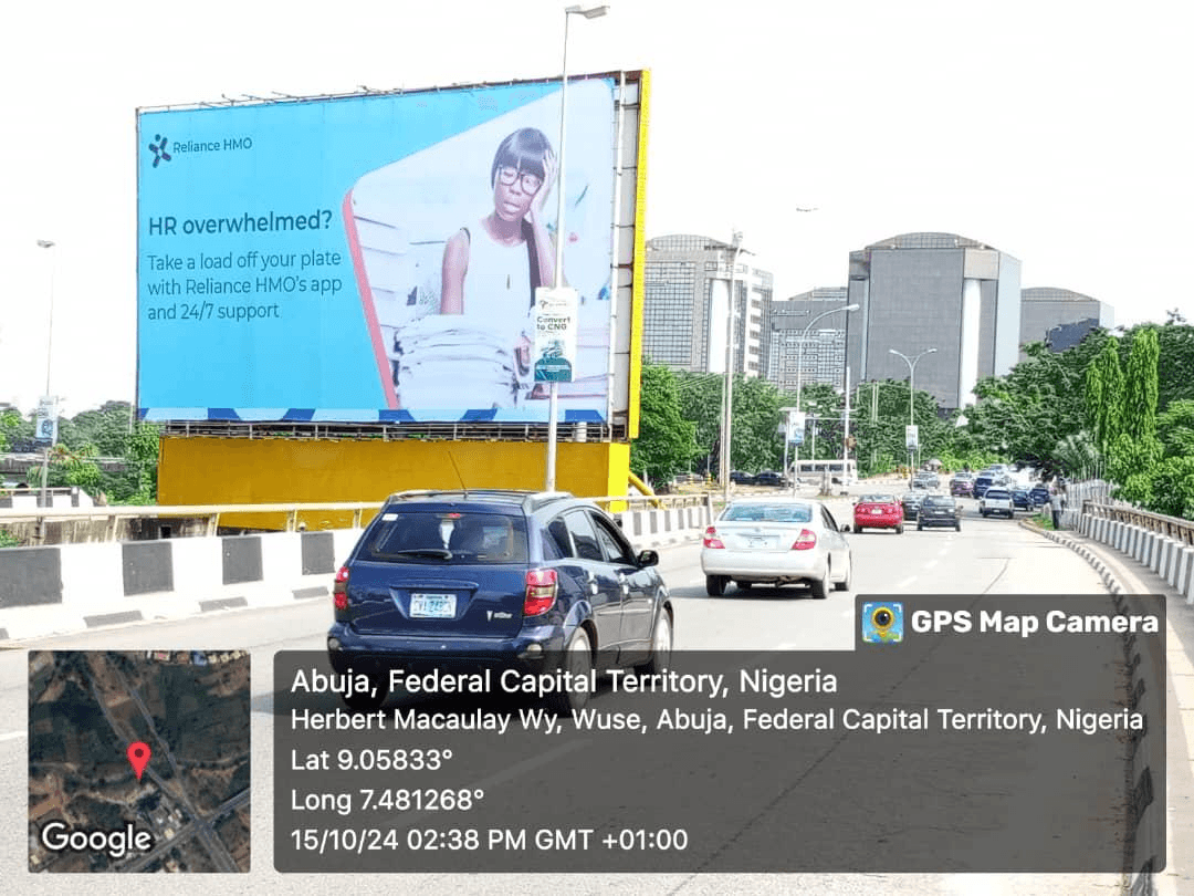 Mega Billboard Herbert Macaulay Way By Samuel Ademulegun Street, Fct, Abuja