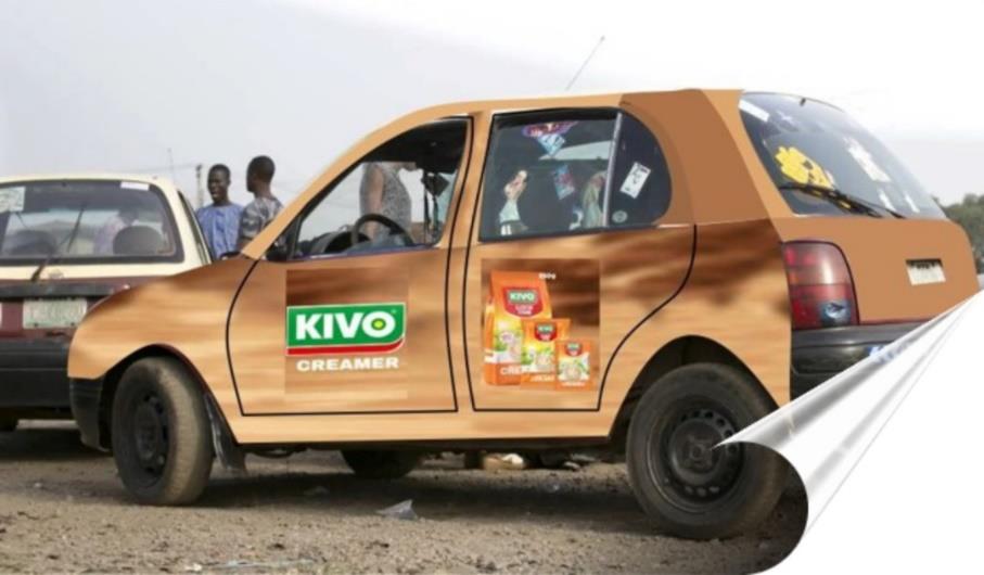 Ibadan Micra Cab Advertising