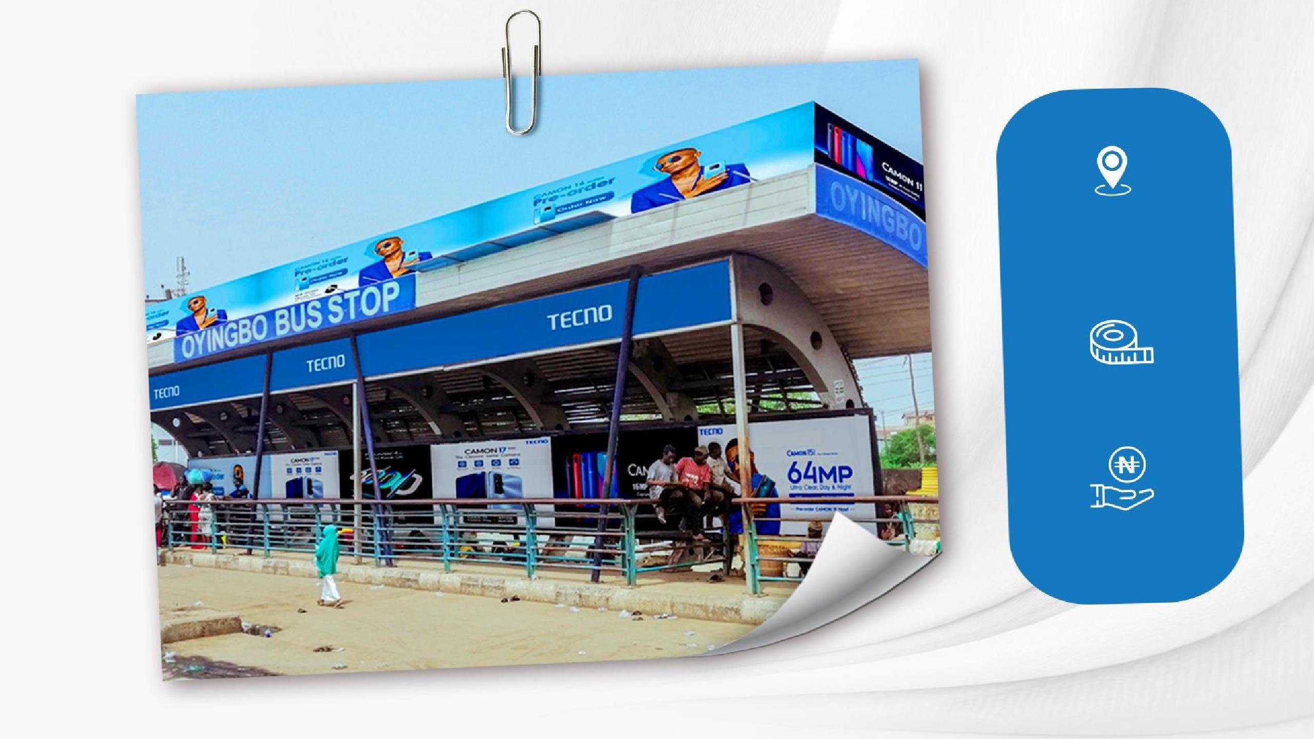 Oyingbo Bus Shelter Advertising